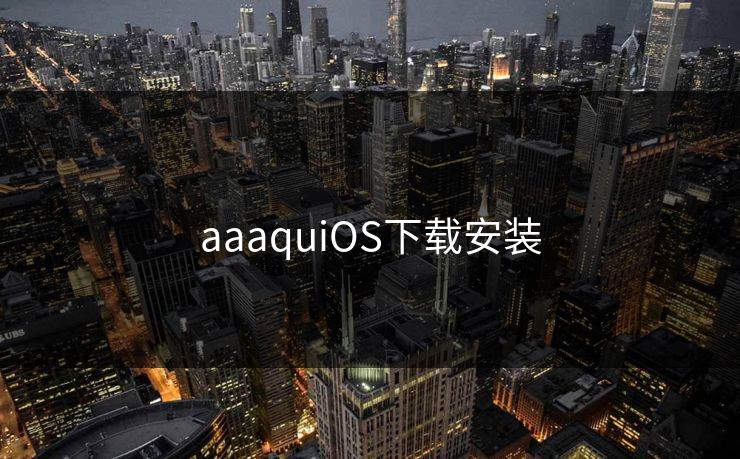 aaaquiOS下载安装